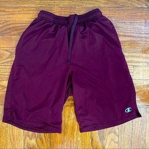 Maroon Champion Basketball Shorts